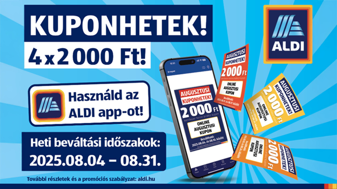 Ismét brutális kedvezményt ad az ALDI! 1