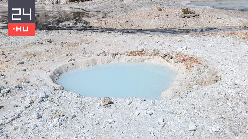 Korábban nem látott képződmény jelent meg a Yellowstone Nemzeti Parkban