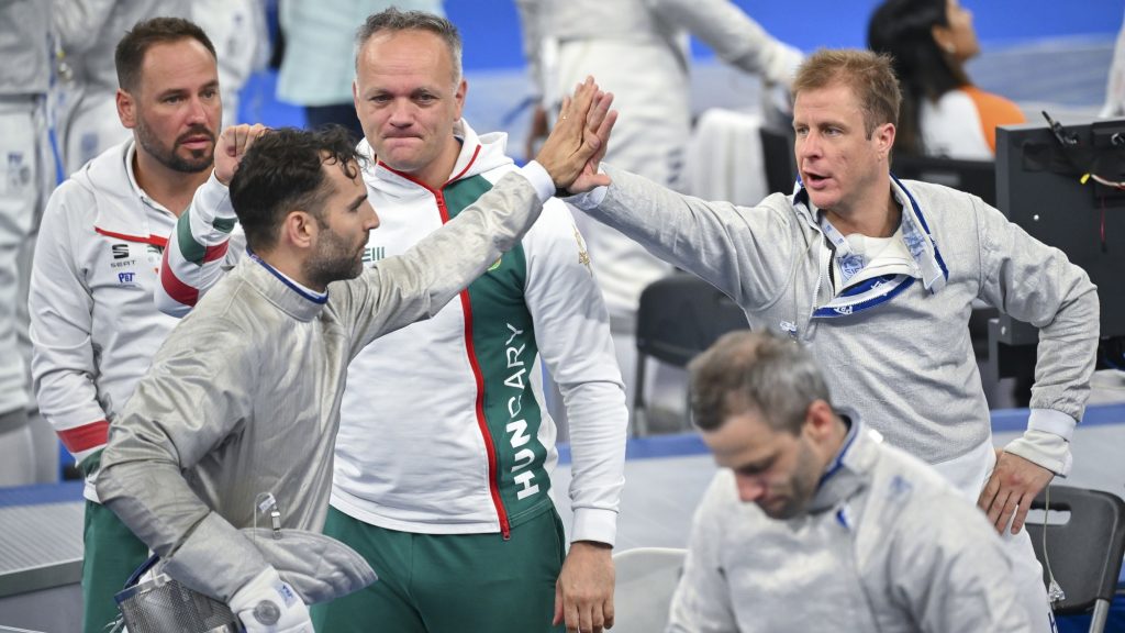 Kemény dió volt az olasz rivális, vb-ezüstérmes a magyar férfi kardcsapat Kép