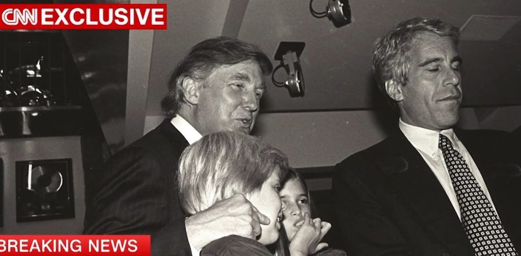Trump és Epstein eddig nem látott közös fotói kerültek nyilvánosságra