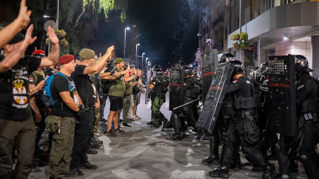 Szerbia: Az erőszak eszkalációja most már nyilvánvaló Kép