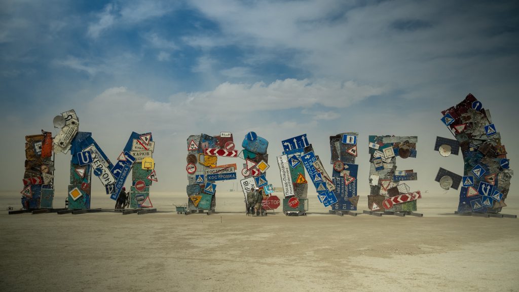 Átláthatatlan homokvihar csapott le a Burning Man fesztiválra