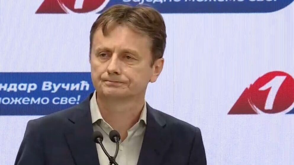 Élő adásban kapott agyvérzést a szerb befektetési miniszter kedd reggel Kép