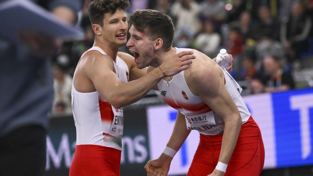 Az országos csúcs mellé ajándékba kapta a győzelmet a 4×400-as váltó