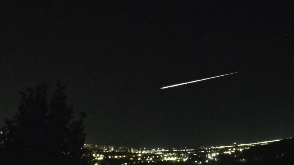 Látványos meteor suhant át Magyarország egén