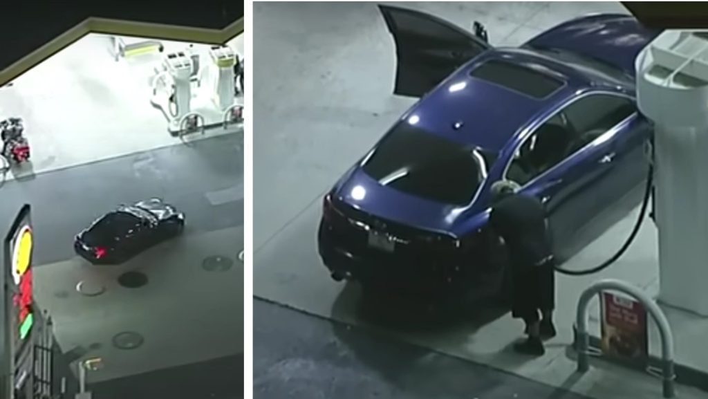 Tankolni is megállt az üldözés közben, mégsem tudták elkapni a Los Angeles-i autótolvajt – videó Kép
