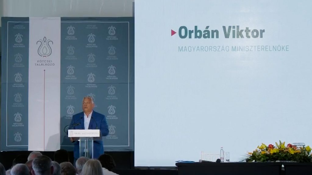 Orbán Viktor: Amíg a háború tart, az Európai Unió béna kacsa