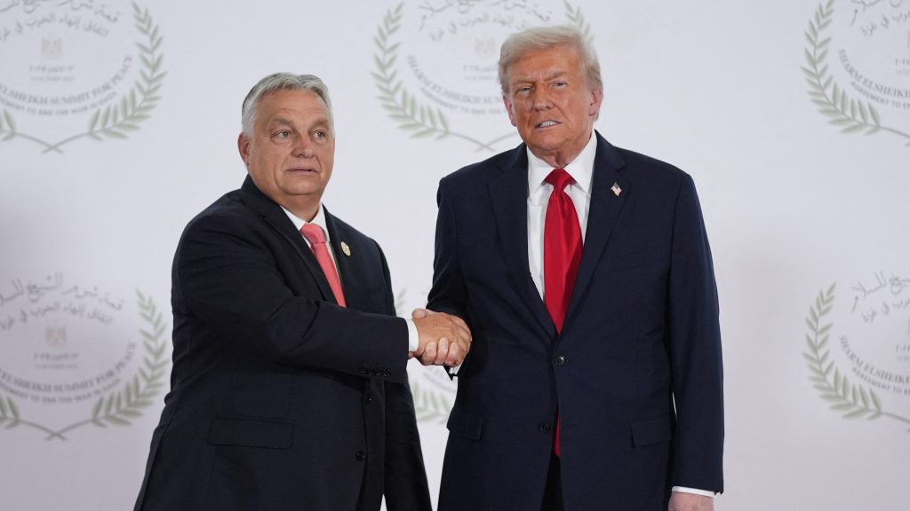 Orbán telefonált Trumppal a budapesti béketárgyalásról