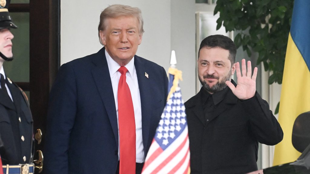 Trump pénteken fogadja Zelenszkijt a Fehér Házban