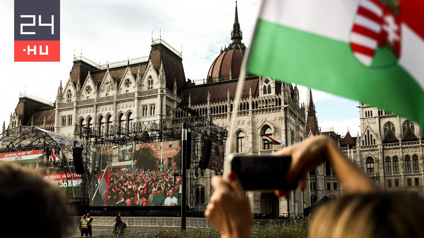 „Higgyetek abban, hogy részesei vagytok a történelemnek” – megjelent néhány részlet Magyar Péter délutáni beszédéből