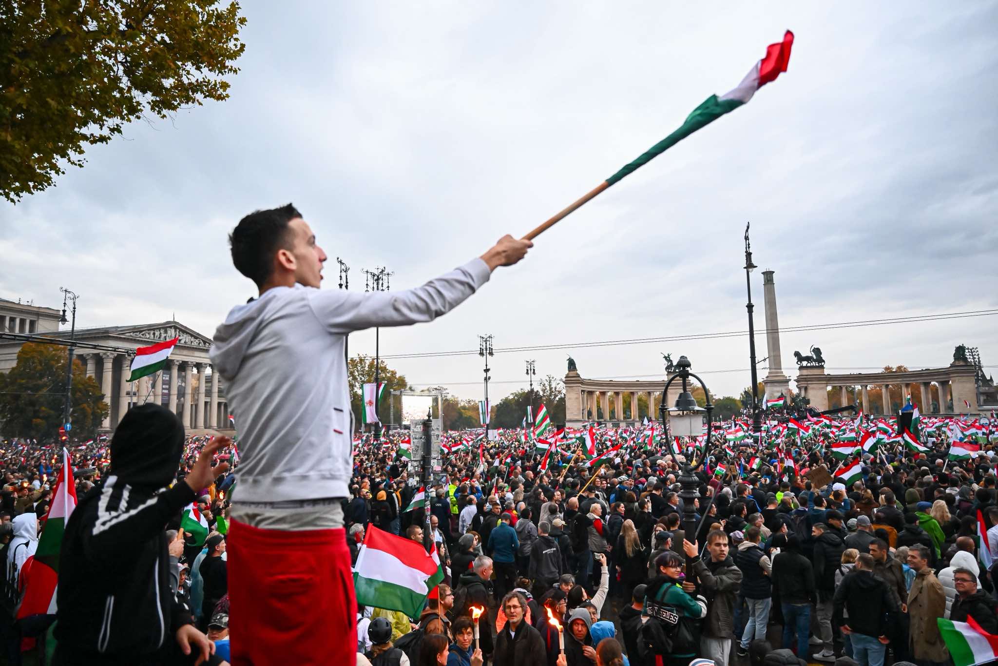 Magyar Péter a Hősök terén: Nyerni fogunk, nem kicsit, hanem nagyon 1