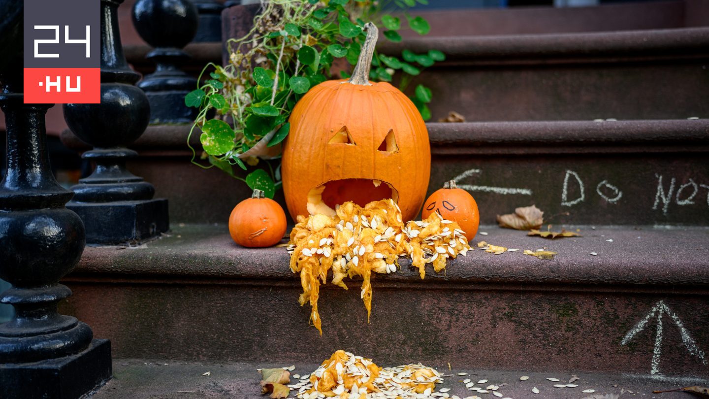 „A halottak napja az imádság ideje, nem a tökös vidámságé vagy az ijesztő fejes díszítéseké” – betiltotta a családi tökfaragást a polgármester Zebegényben