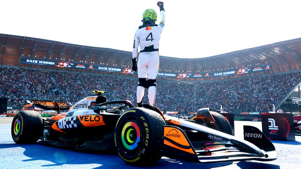 Lando Norris rajt-cél győzelemmel vette át a vezetést a vb-címért folyó harcban