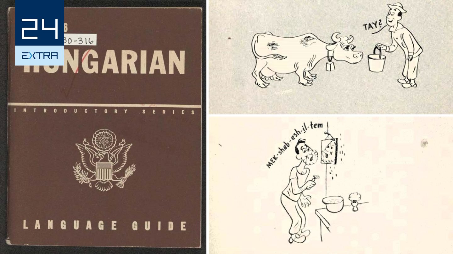 Vicces rajzokkal teli füzetből tanultak magyarul a második világháború amerikai katonái