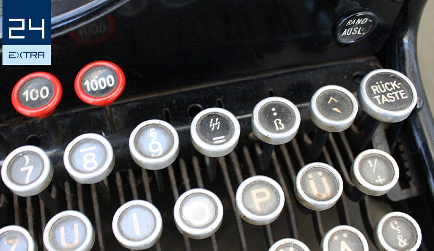 Amerikai cég is gyártott írógépet a náci Németországnak, az SS-logót is le lehetett írni vele