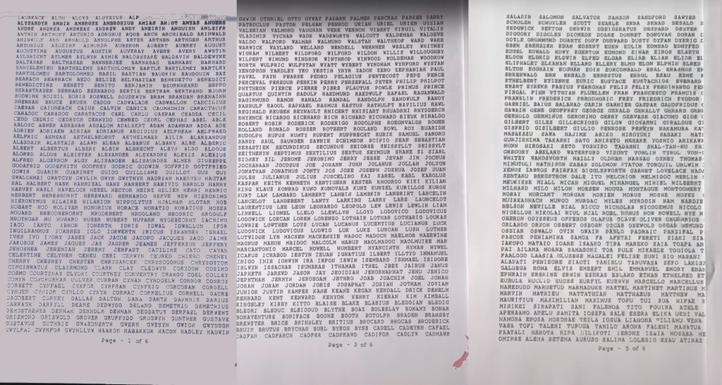 20 percbe telik, míg felolvassa a saját nevét a világ leghosszabb nevű embere