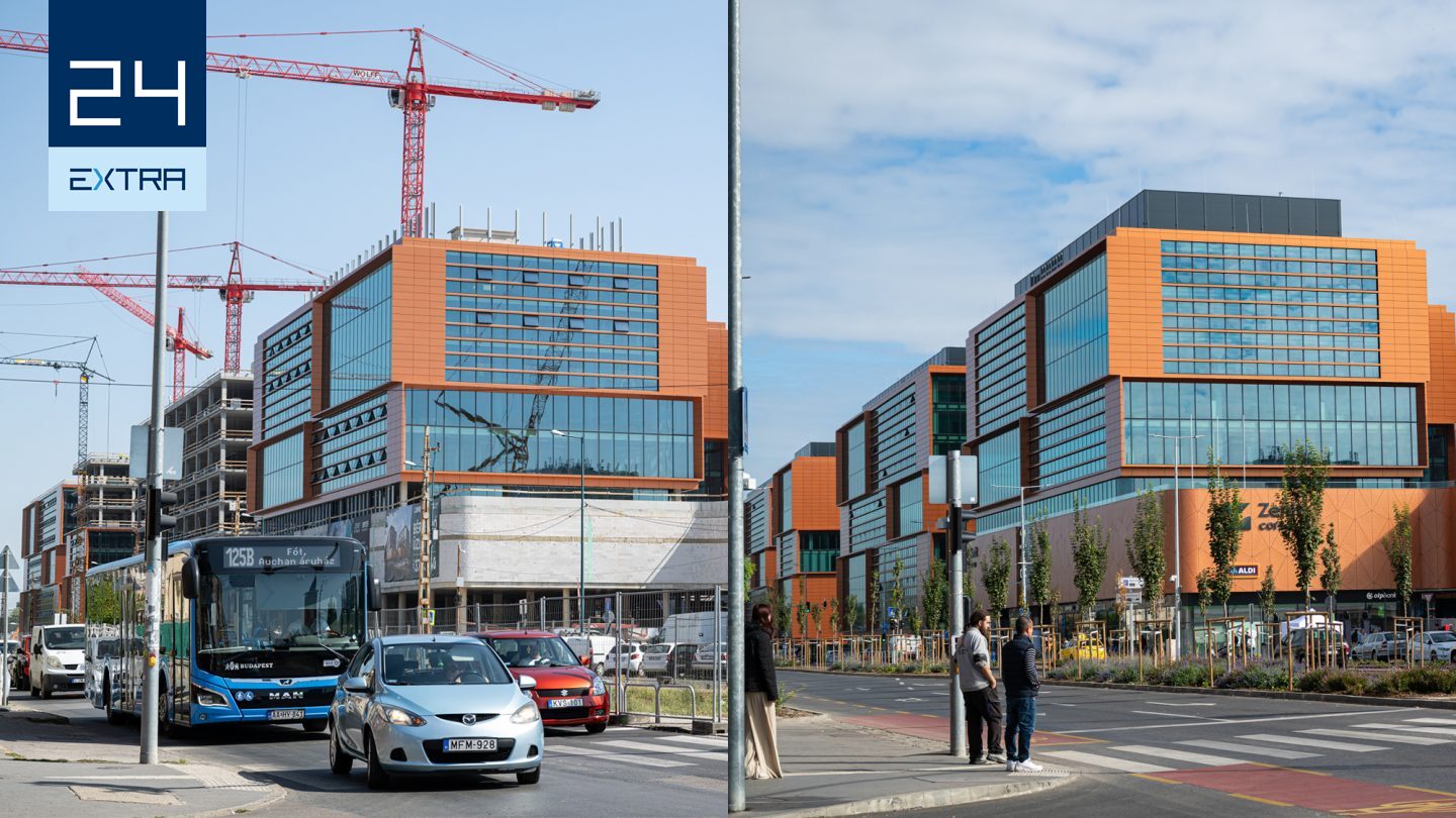 Átadták a zuglói óriásplázát, a problémák sorával küzdő új városközpont szívét