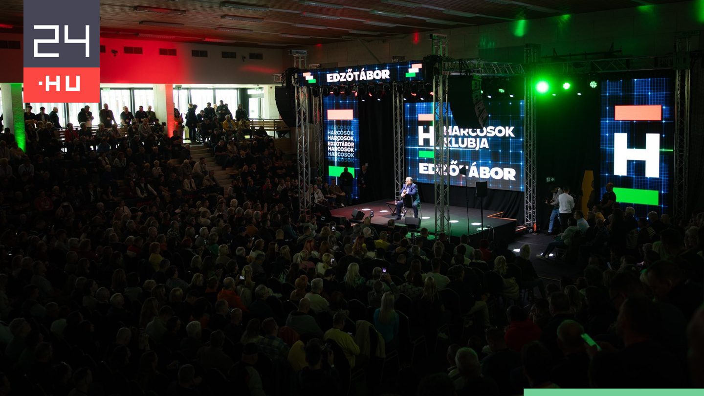 Orbán a Harcosok edzőtáborában arról beszélt, hogy nem áll jól a Fidesz mozgósítási rendszere