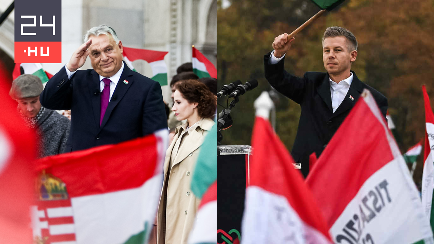 Brüsszel bábjai, rettegő hatalom, LMBTQ-lobbi és sorsdöntő választás – Orbán Viktor és Magyar Péter a nemzeti ünnepen
