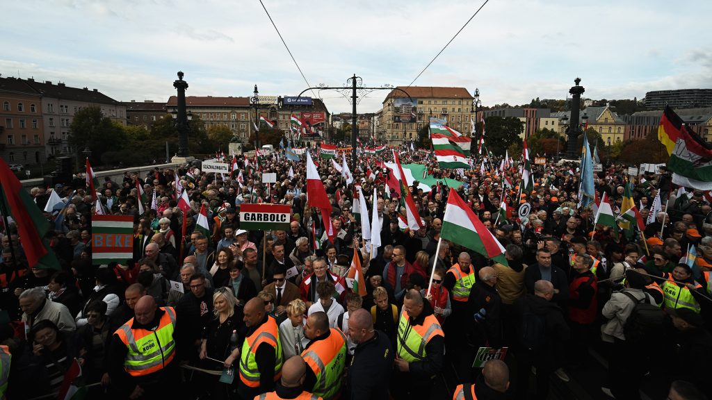Dobrev Klára a Nagy Imre Emlékháznál emlékezik a forradalomra