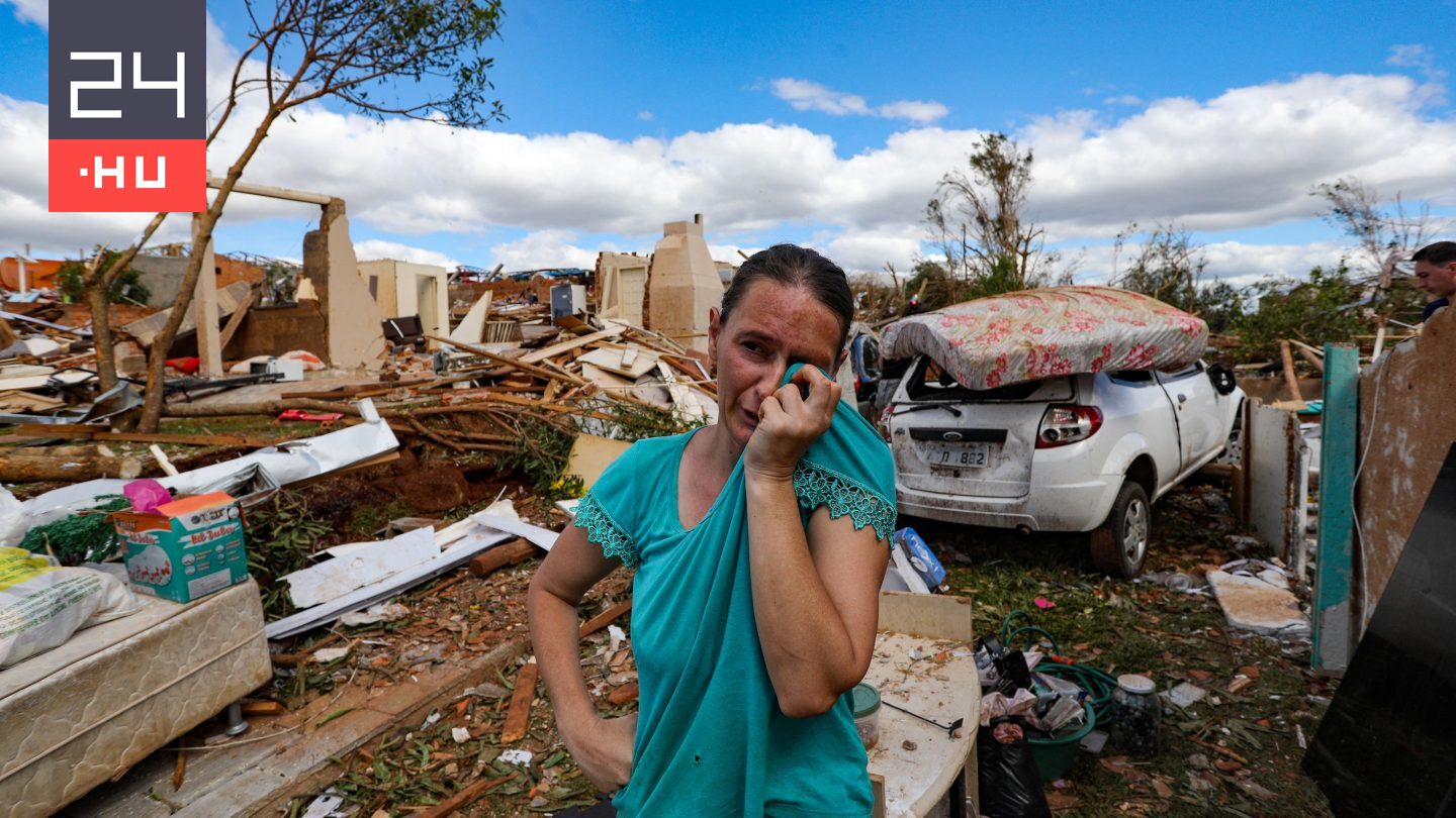 „Történelmi jelentőségű katasztrófa” – Brutális tornádó pusztított Brazíliában