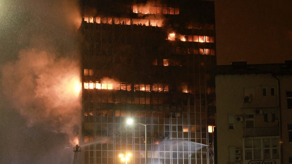 17 órán át lángolt Zágráb legendás toronyháza