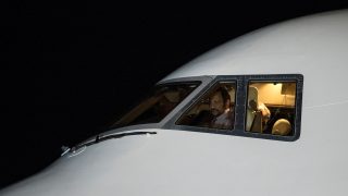 A brunei szultán maga is szokta vezetni a gépet.