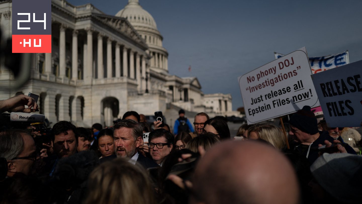 Megszavazta az amerikai képviselőház az Epstein-akták nyilvánosságra hozását