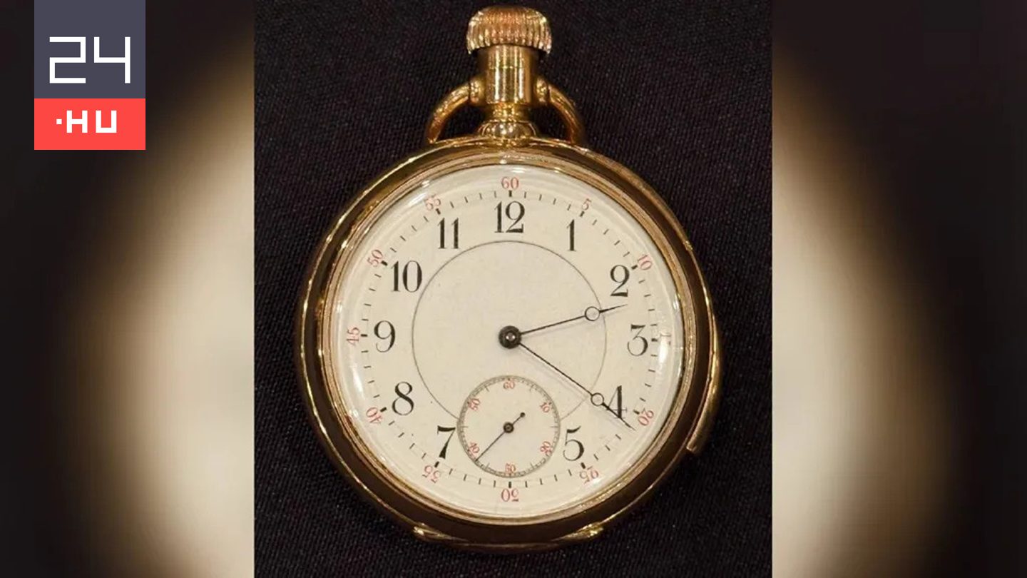 Elképesztő összeget fizettek a Titanic egyik utasának órájáért