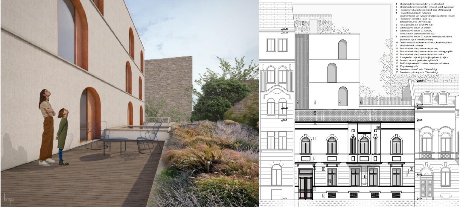 Meglepő átépítést kaphat a pesti belváros egy aprócska háza 3