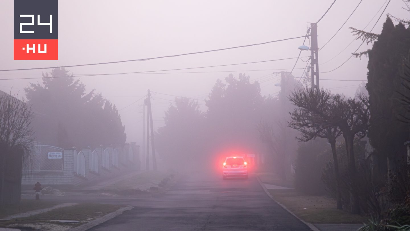 Sűrű köd ereszkedett Magyarországra