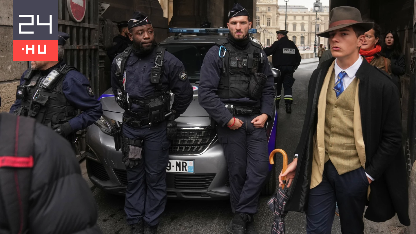 Kiderült, ki az az ifjú, aki extra elegánsan ott ténfergett a koronaékszerek ellopása után a Louvre-nél
