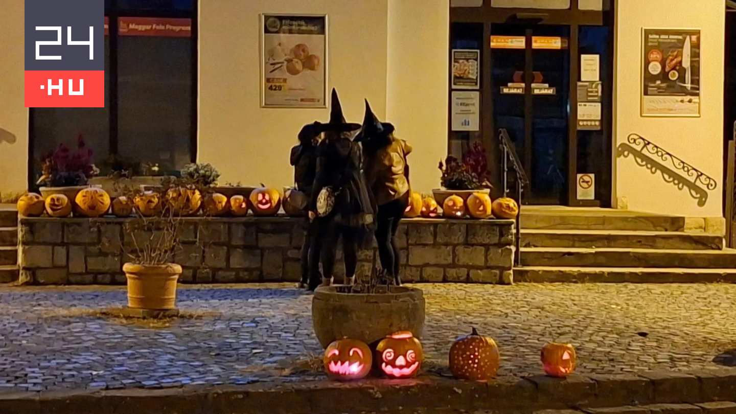 Zebegényben mégis kikerültek az éjjel a „haláltökök”, pedig a polgármester betiltotta az akciót