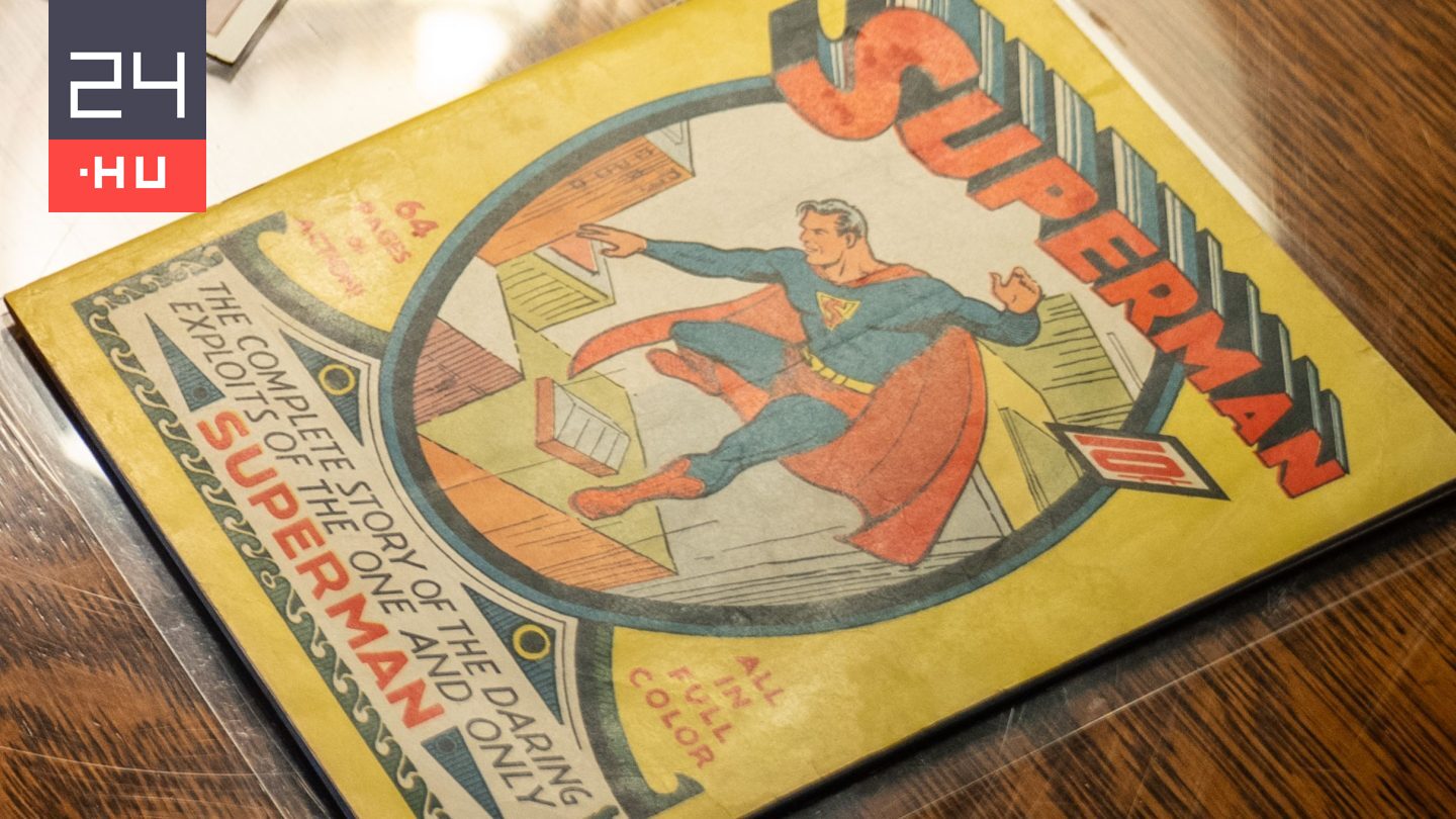 Hárommilliárd forintért kelt el az első Superman-képregény egy példánya