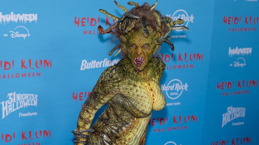 Heidi Klum idén is kimaxolta a Halloweent
