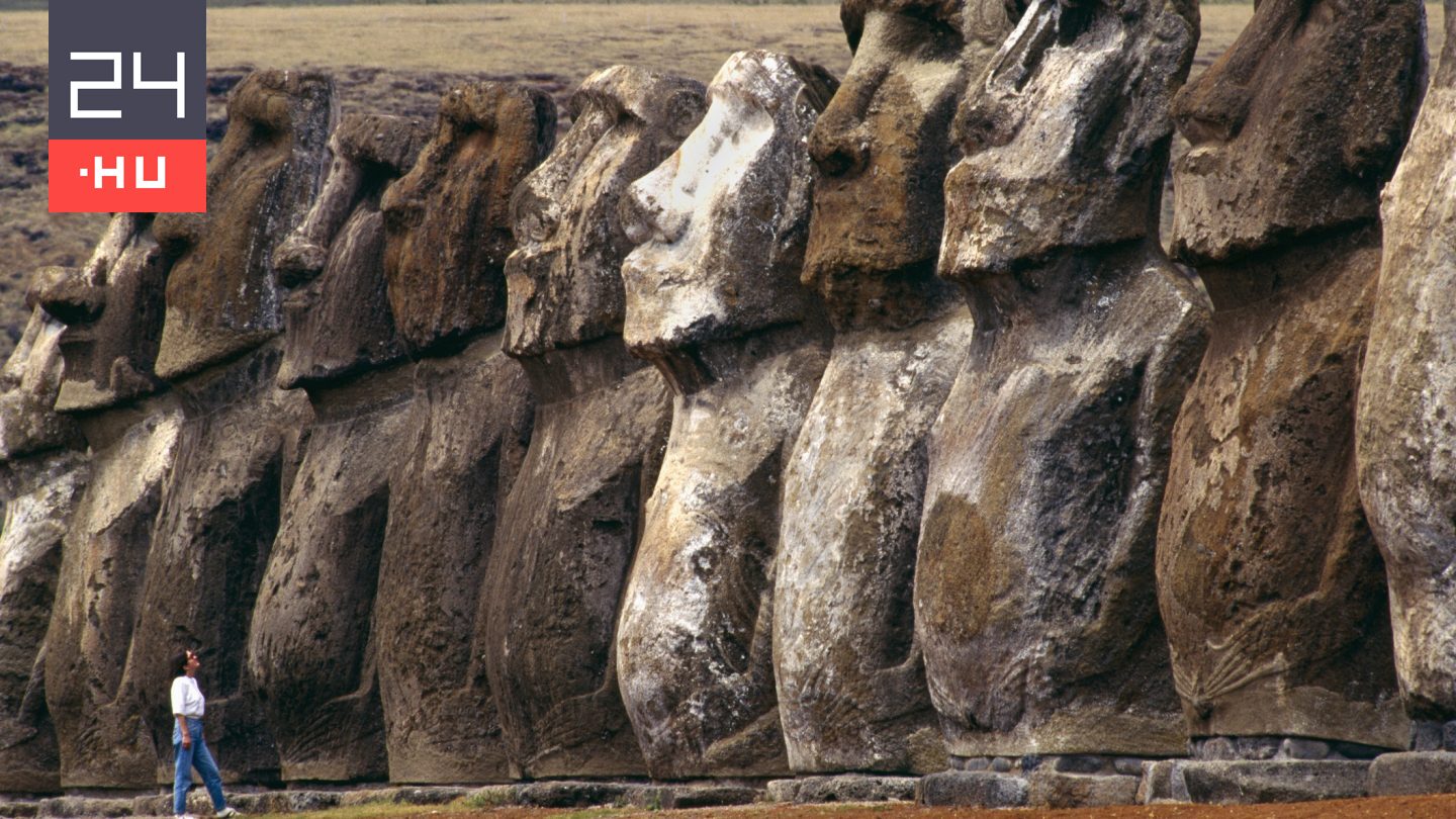 Kiderült, hogyan készítették a Húsvét-sziget híres szobrait
