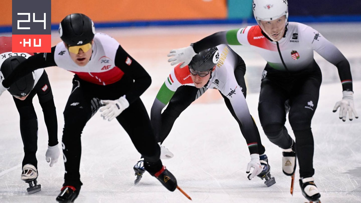 Rövidpályás gyorskorcsolya: olimpiai kvótát szerzett a férfiváltó