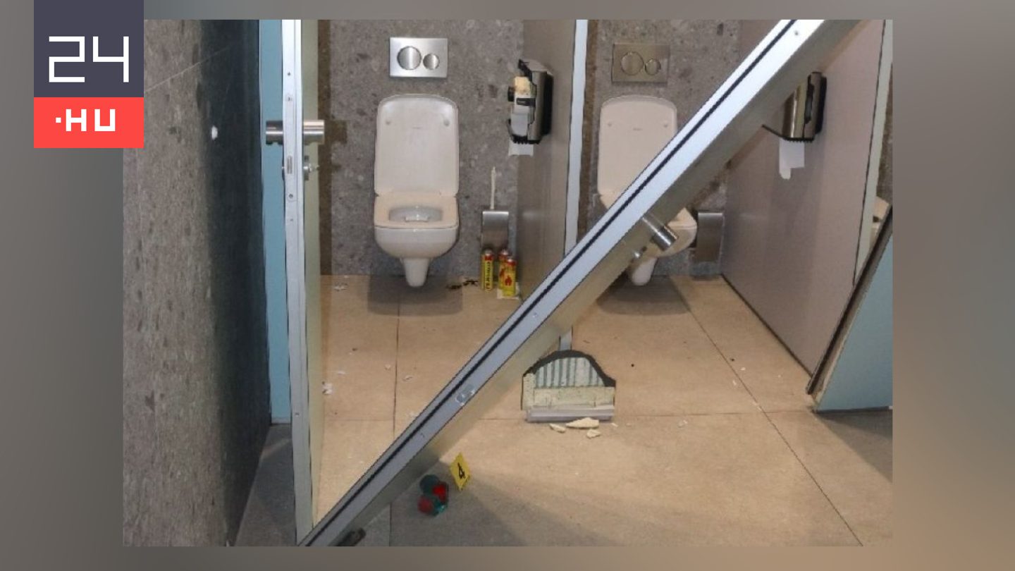 Töltőgázt akart szívni, de rárobbant a WC