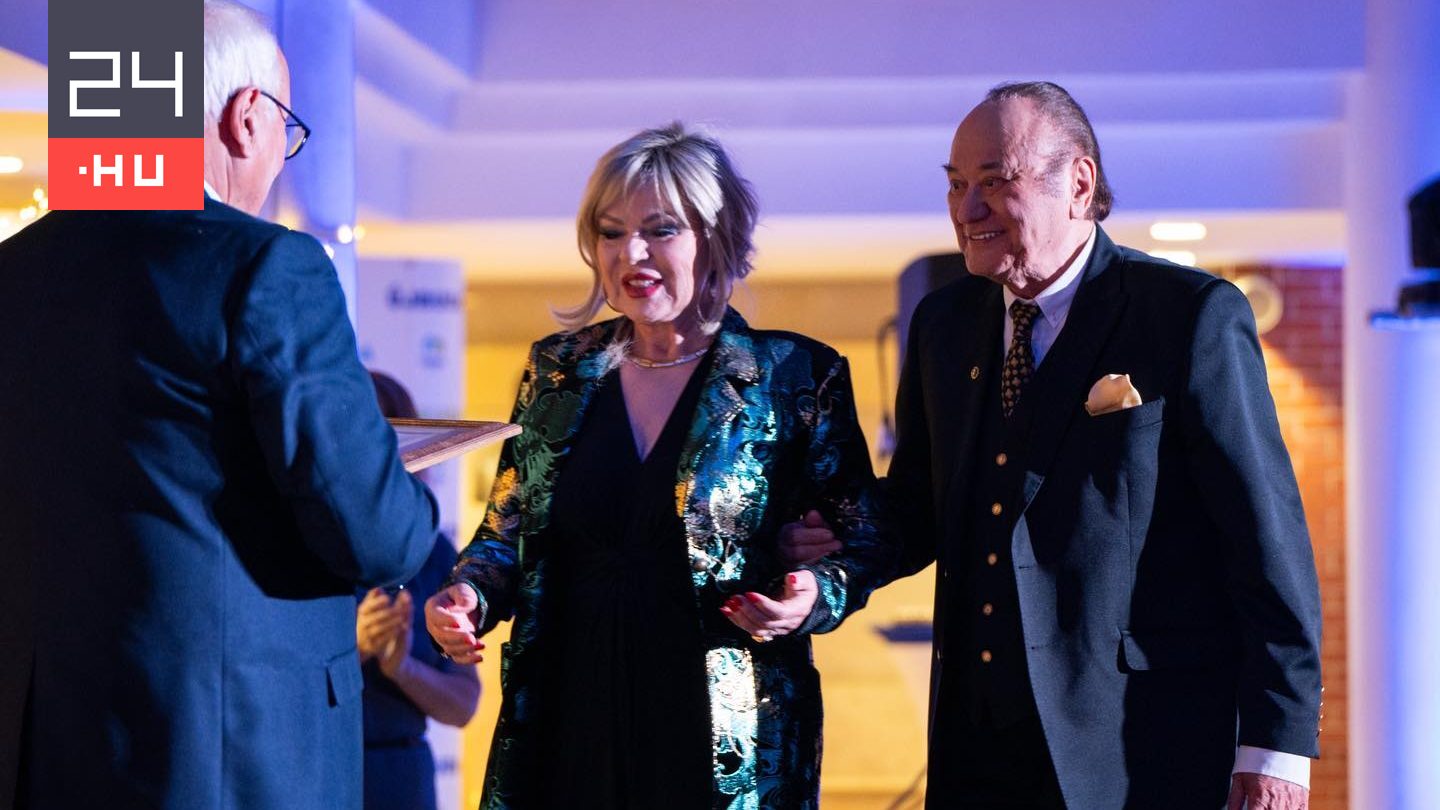 Korda György és Balázs Klári Újbuda díszpolgára lett