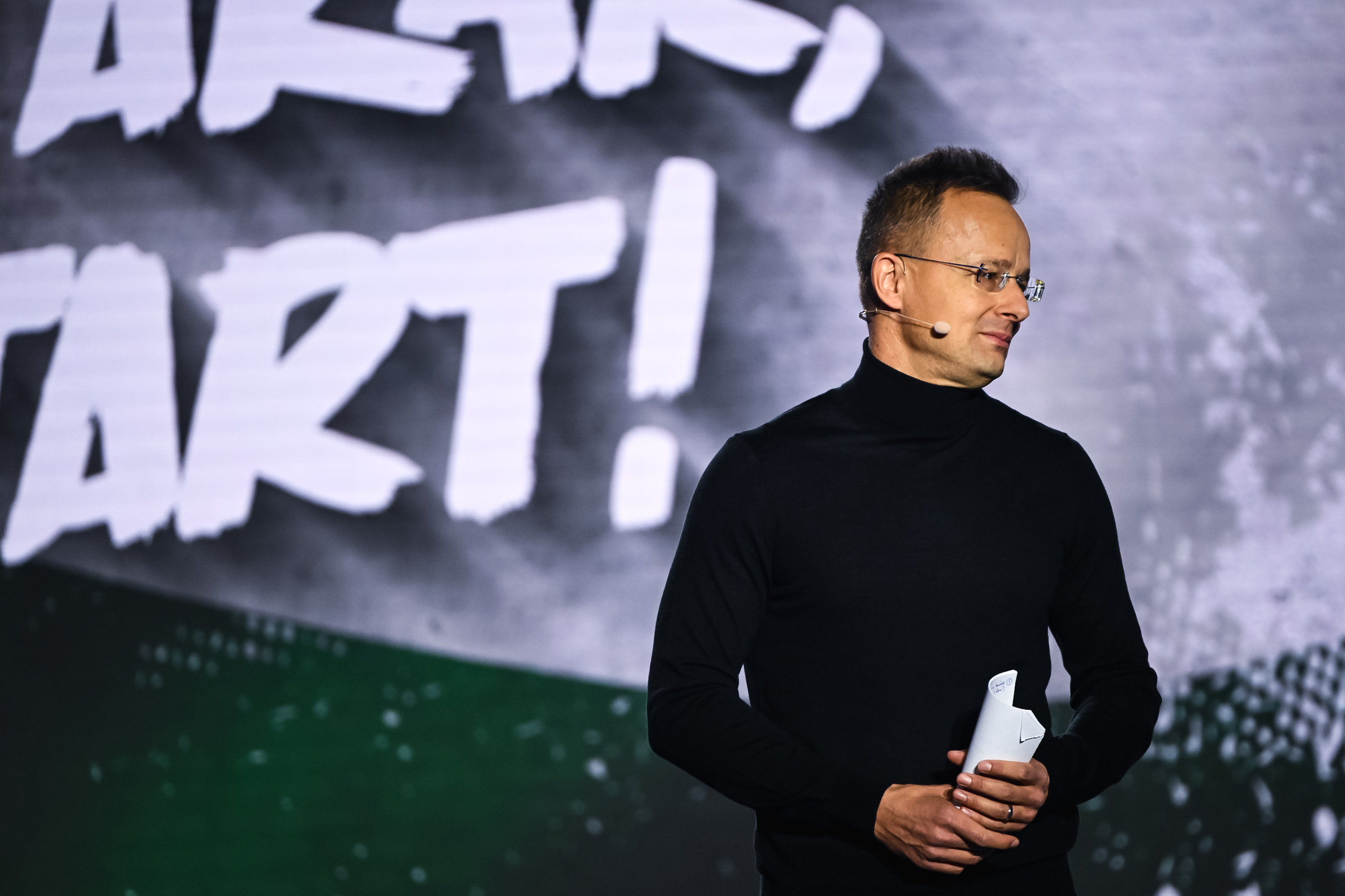 Szijjártó Brüsszelnek szentelte az egész beszédét 2