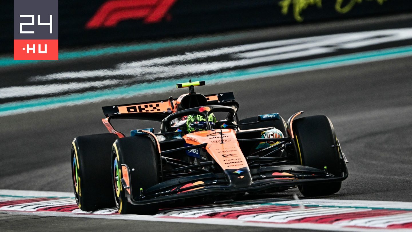 Norrisnak csak pár körig kellett izgulnia, életében először lett a Forma-1 világbajnoka