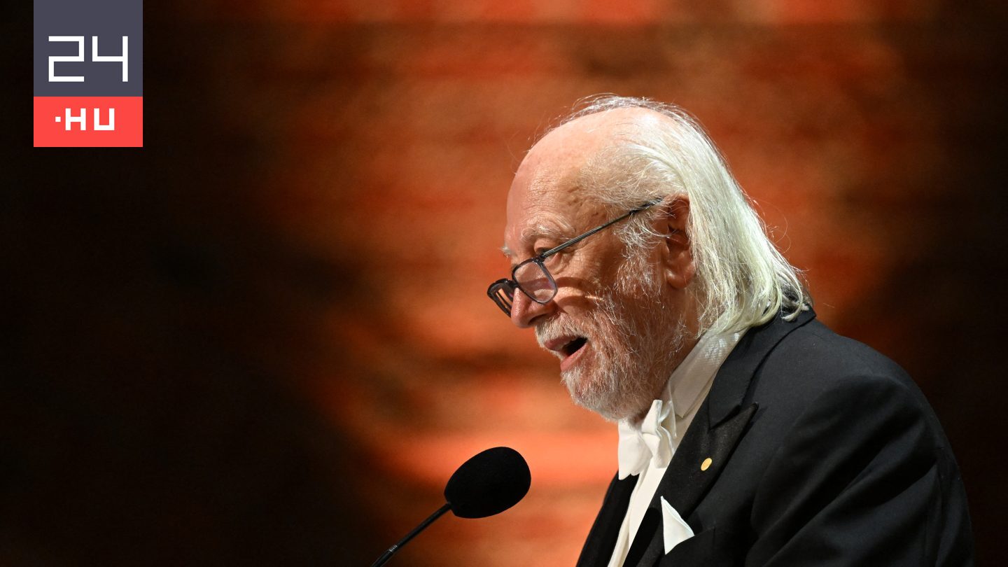 Franz Kafkának, a terembe beáramló fénynek és a császári Kína írástudóinak is megköszönte Nobel-díját Krasznahorkai