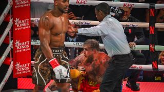 Anthony Joshua kiütéses győzelem Jake Paul ellen profi boksz