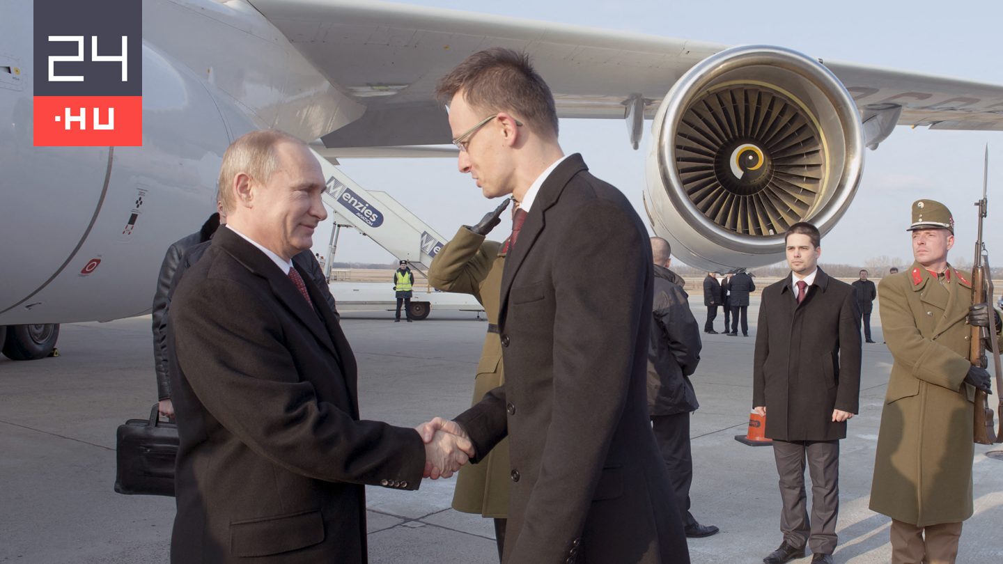 Szijjártó Péter és Putyin előtt is megjelent az orosz-európai háború képe