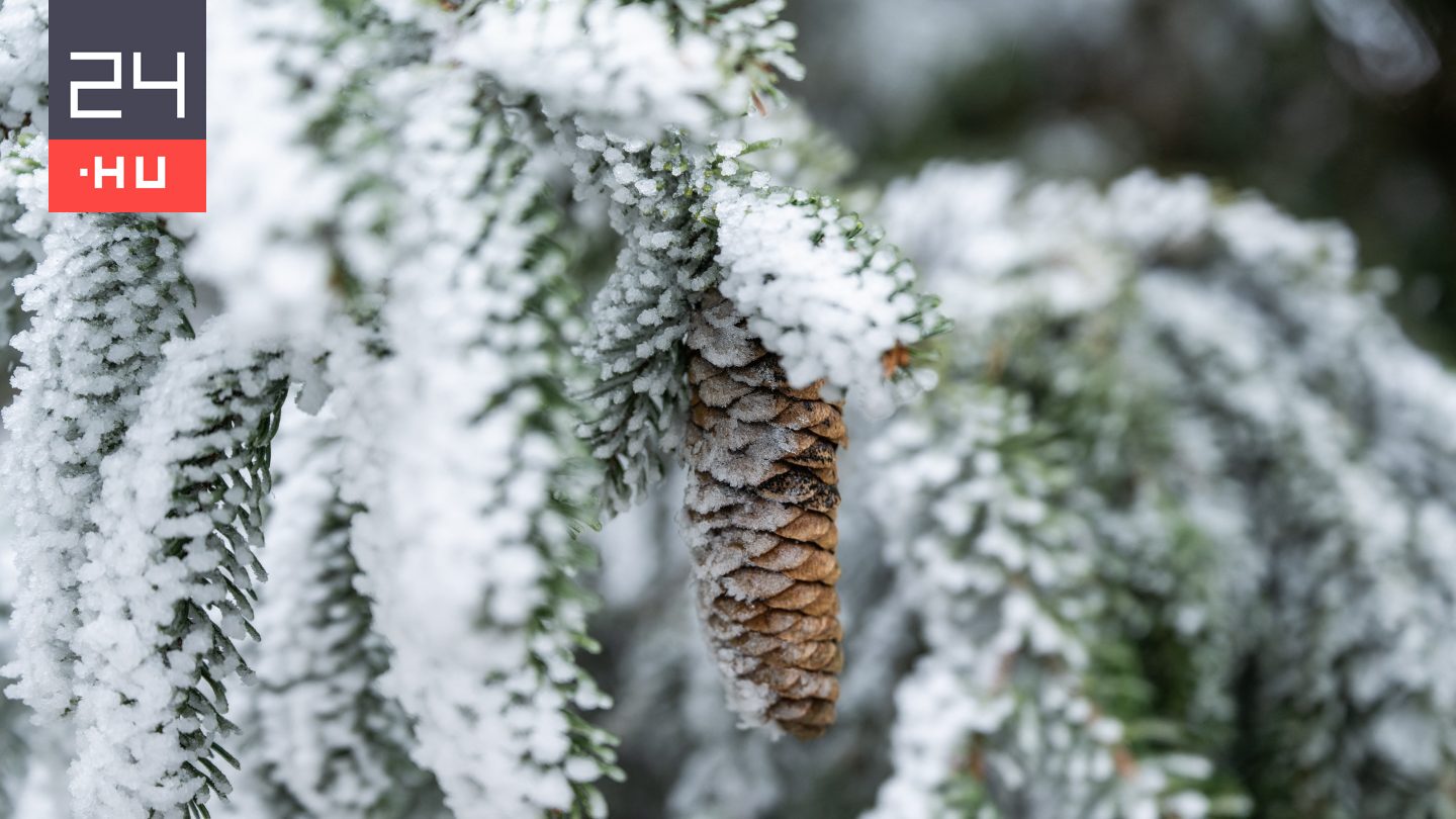 Karácsony első napján is lehet még itt-ott havazás