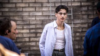 Timothée Chalamet a MArty Supreme címűfilmben elfenekelik, ő nem akart dublőrt.