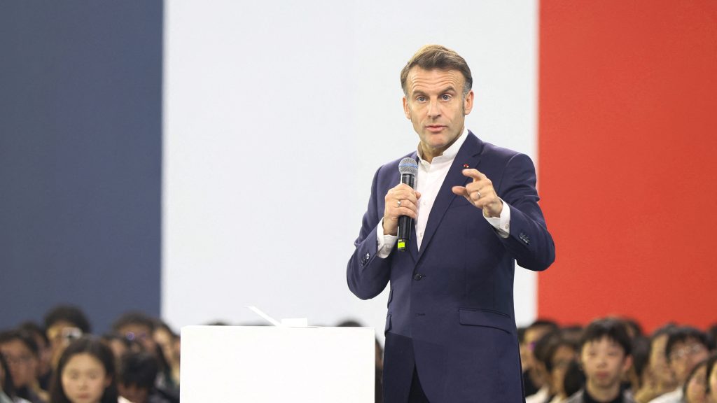 Macron Amerikáról: Nincs bizalmatlanság