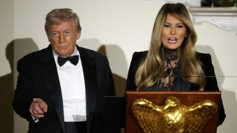 Donald Trump és felesége, Melania Trump