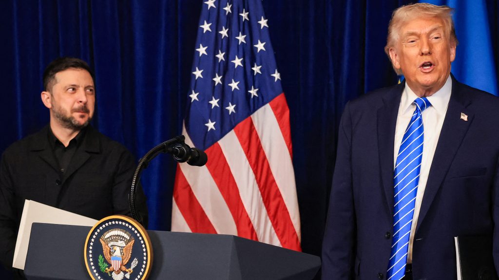 Nem úgy tűnik, hogy áttörés született Trump és Zelenszkij találkozóján