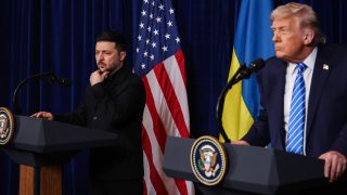 Trump és Zelenszkij